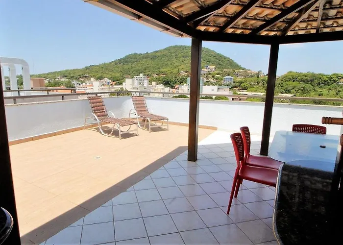 1021 - Cobertura Em Bombinhas Com Vista Para O Mar